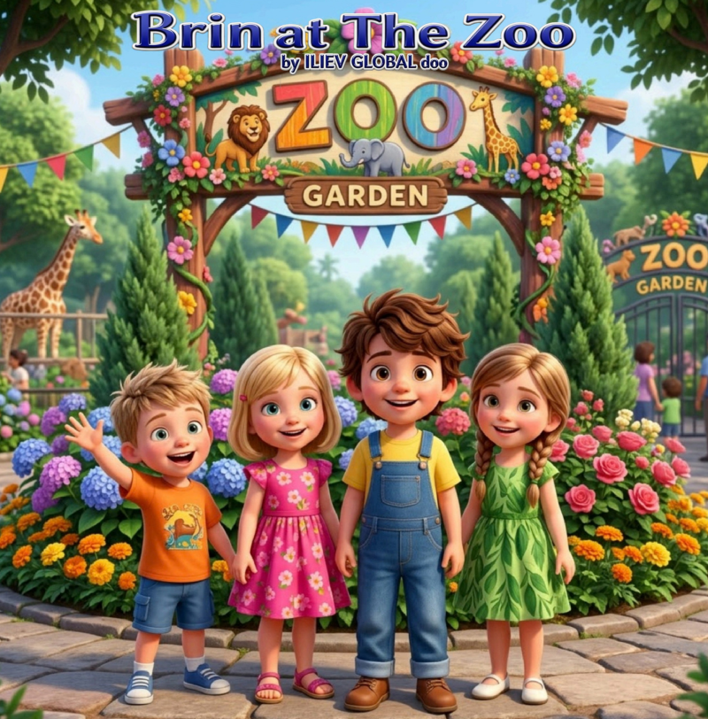 Brin at the Zoo cover